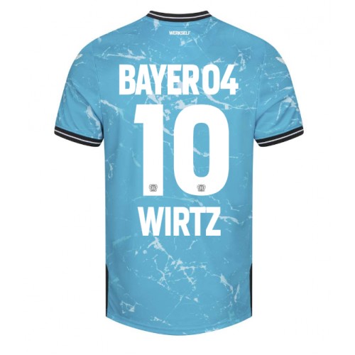 Fotbalové Dres Bayer Leverkusen Florian Wirtz #10 Alternativní 2023-24 Krátký Rukáv